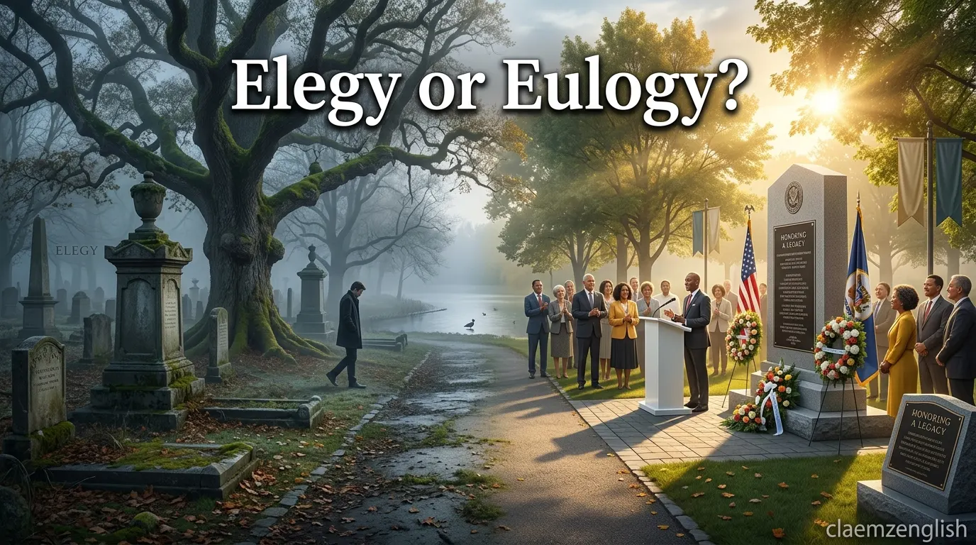 Elegy or Eulogy?