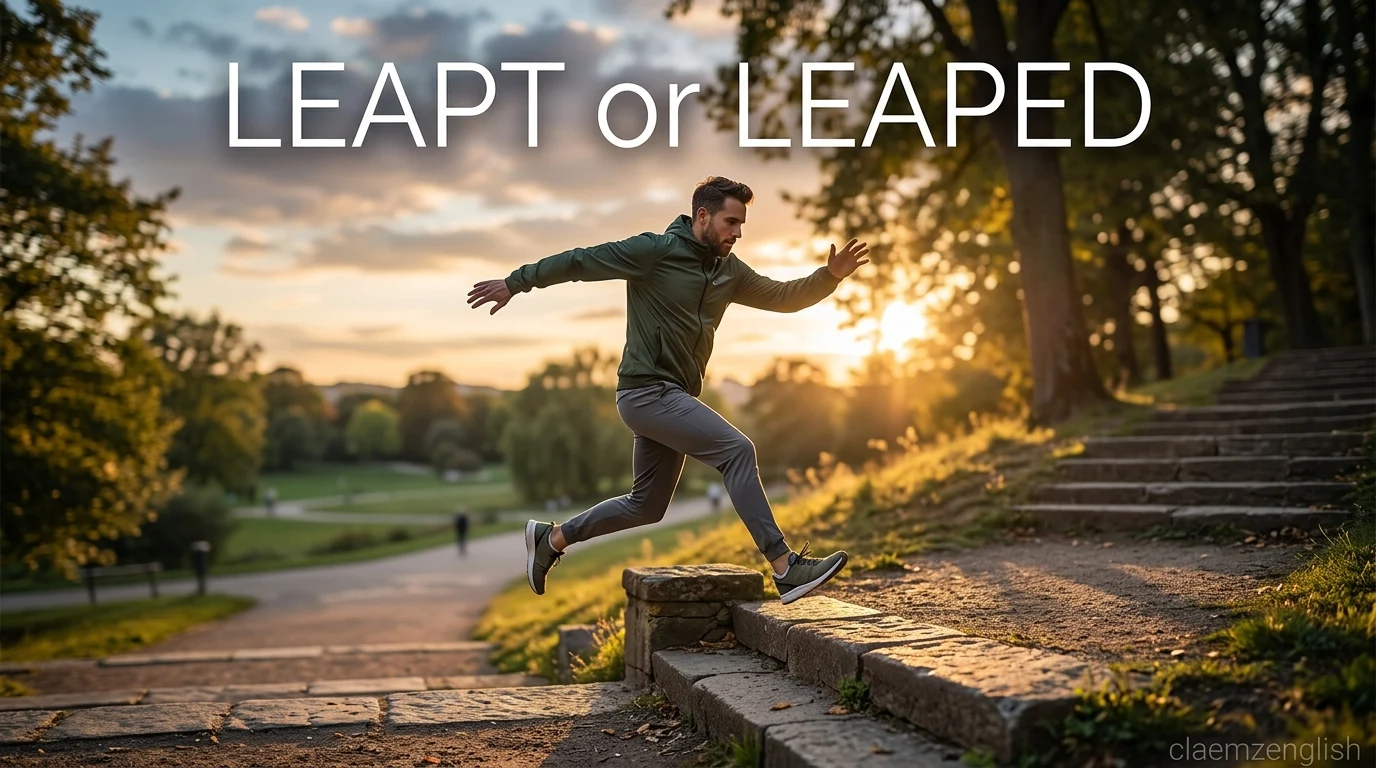 Leapt or Leaped