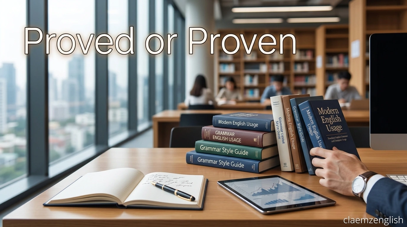 Proved or Proven