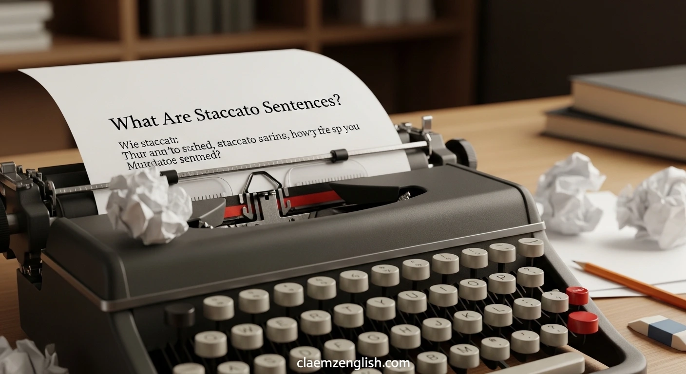 What Are Staccato Sentences?