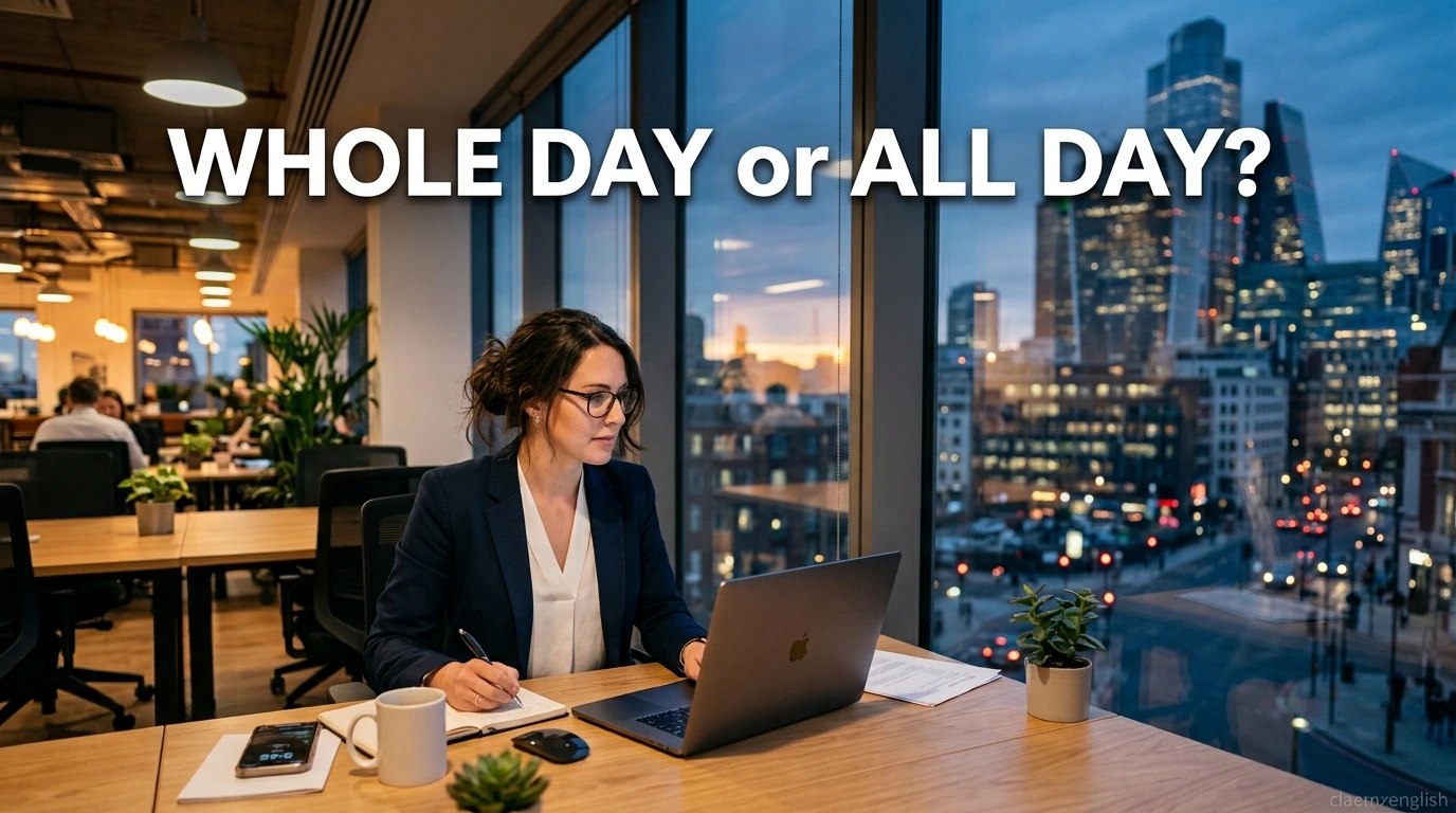 Whole Day or All Day?