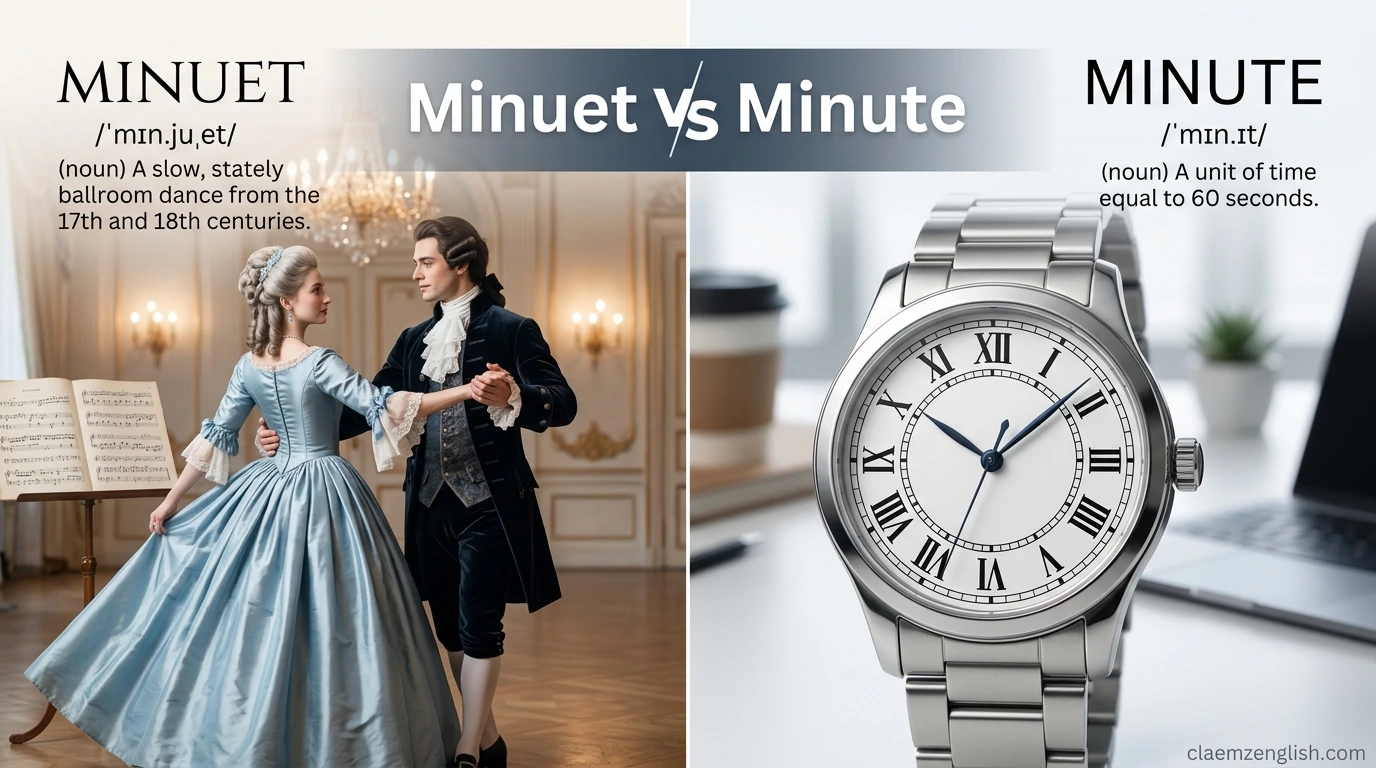 Minuet vs Minute